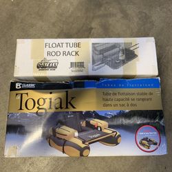 Fishing Float Tube W/ Rod Rack