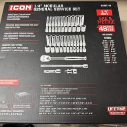 ICON 1/4” Modular Service Set