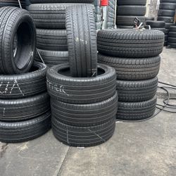 235/45R18 MICHELIN A SET OF FOUR USED TIRES