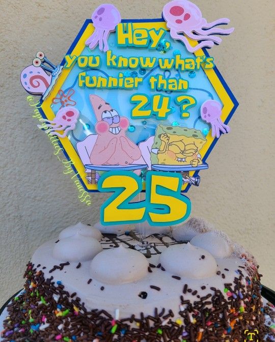 SpongeBob Cake Topper 