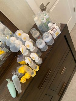 Baby bottles and pump accessories