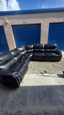 leather Sectional Recliner-free delivery