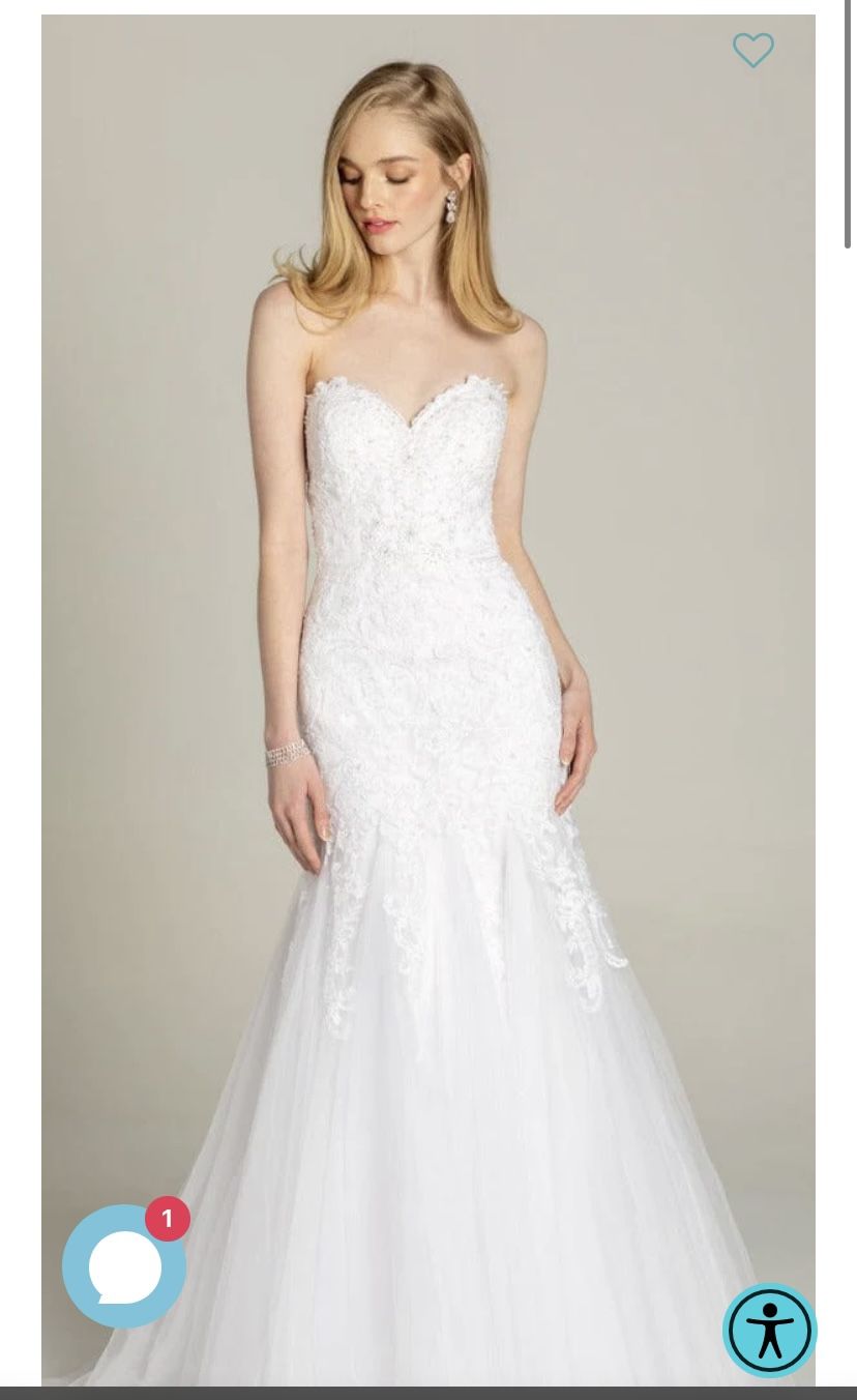 TRUMPET WEDDING DRESS