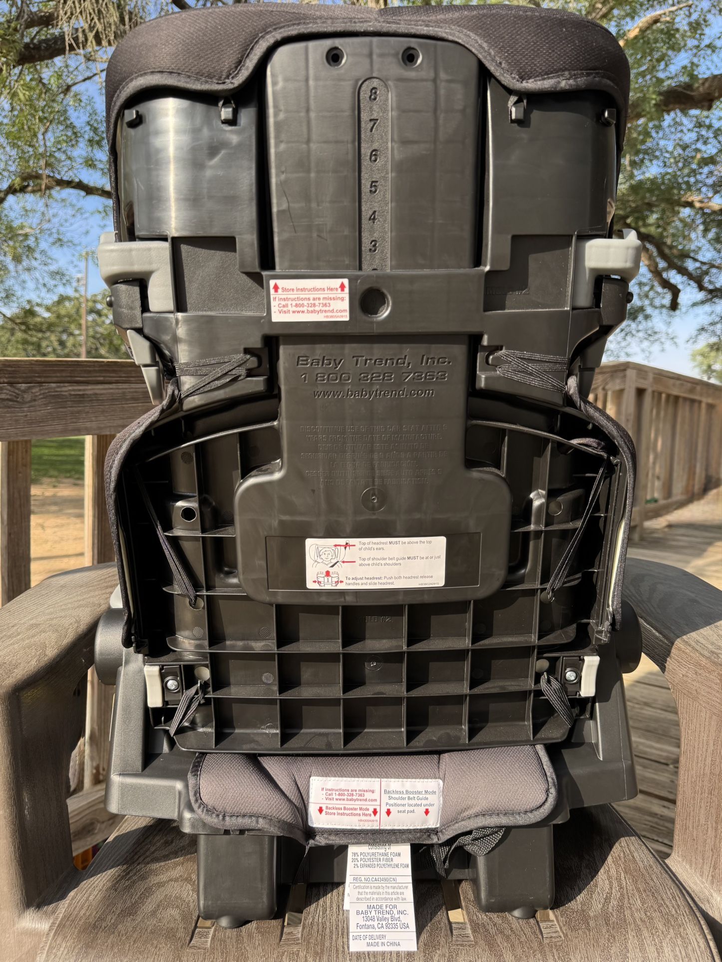 Baby Trend PROtect Folding High Back Booster Car Seat