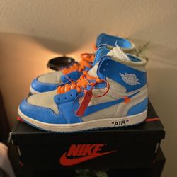 Jordan 1 High x OFF- WHITE “UNC”- size 14