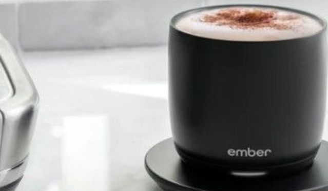 New! Ember 14 ounce Smart Temperature Cup with Sipping Lid