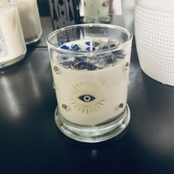 Hand Crafted Evil Eye Candles 