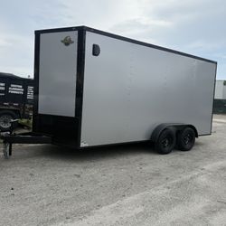 Trailer Enclosed 7 X 16 Extra Feet High Poly Core 0.80