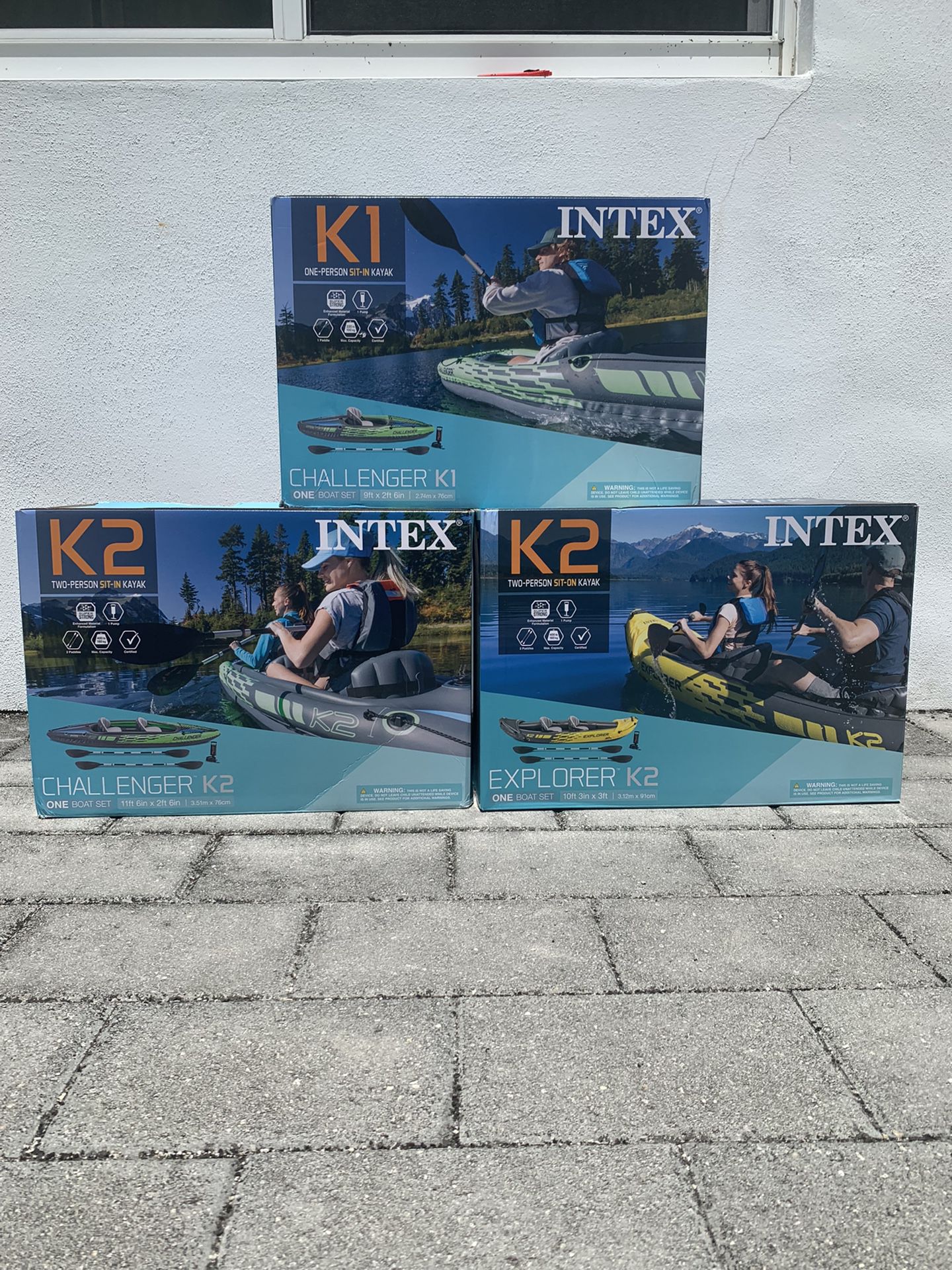 Kayaks Sealed Brand New K1 K2 Kayaks New Explorer And Challenger 