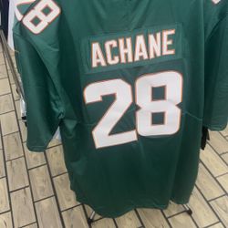 Size XL.     Nike Miami Dolphins Achane #28 NFL Football Jersey Green