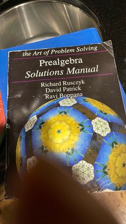 Art of Problem Solving Prealgebra Solutions Manual