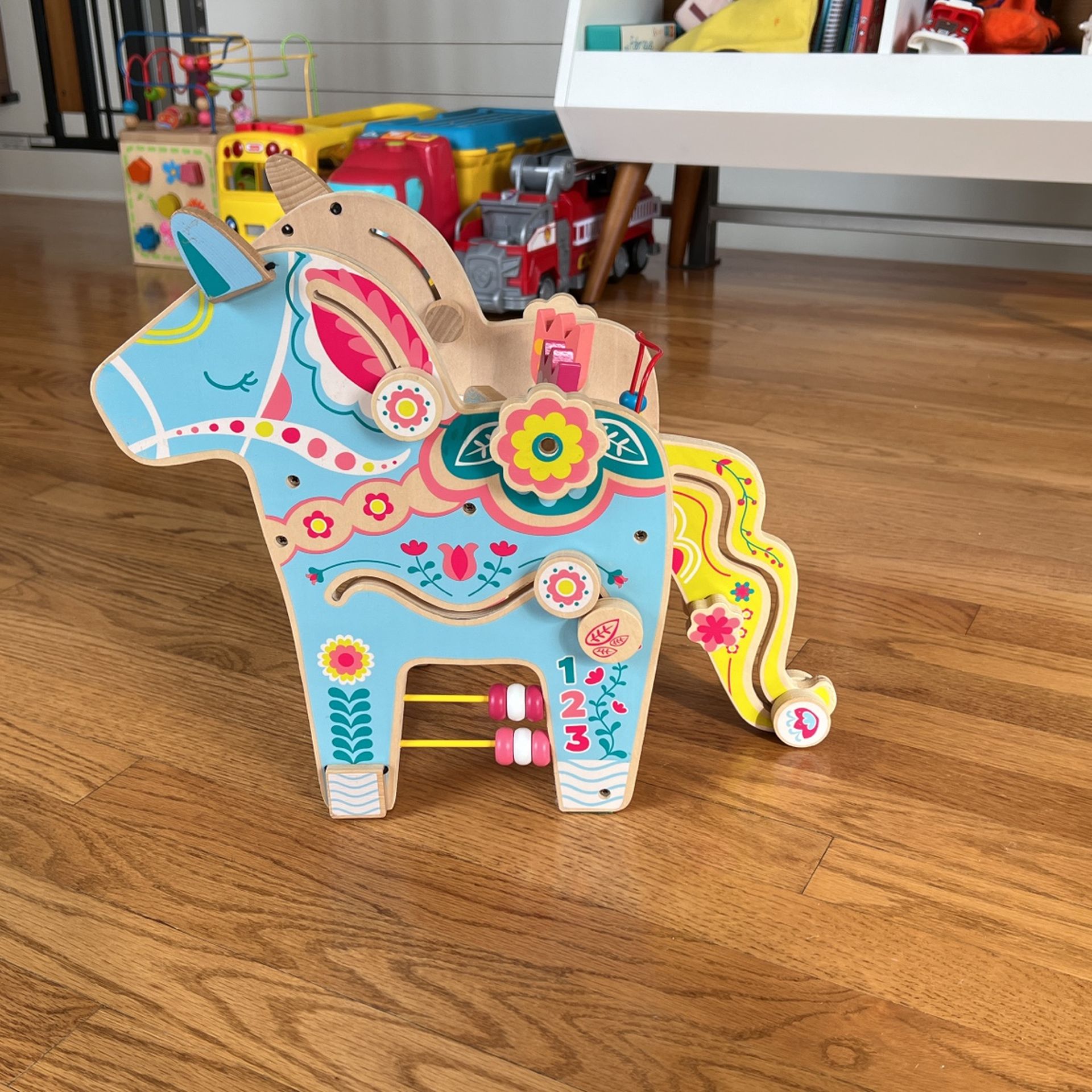 Wooden Playful Pony