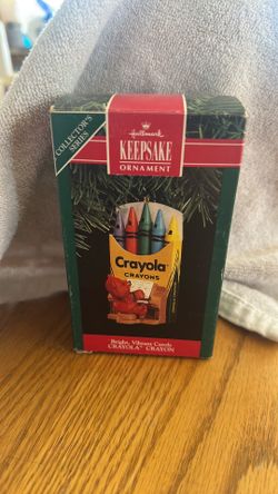 Hallmark Crayola Keepsake Ornaments