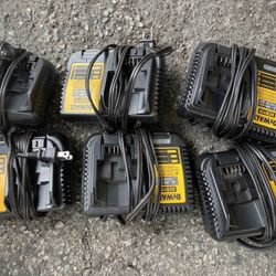 Dewalt Charger 12/20v $15 Each 