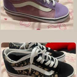 Girls Vans BRAND NEW SIZE 1.5