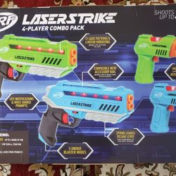 NERF LASER STRIKE 4-Player Combo Pack