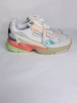 Adidas Originals Falcon Zip [ EG6740] Women Casual Shoes White/Grey-Rose Sz 6.5 - Shipped with USPS Priority Mail. Brand new without original box 10