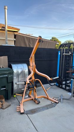 Free workout orange equipment