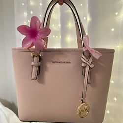 Michael Kors Pink Satchel Bag