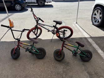 BMX bikes (all 3 bikes )