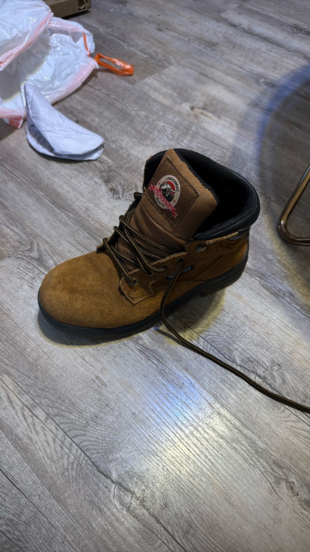 Size 8 Us Steel Toe Drama Boots