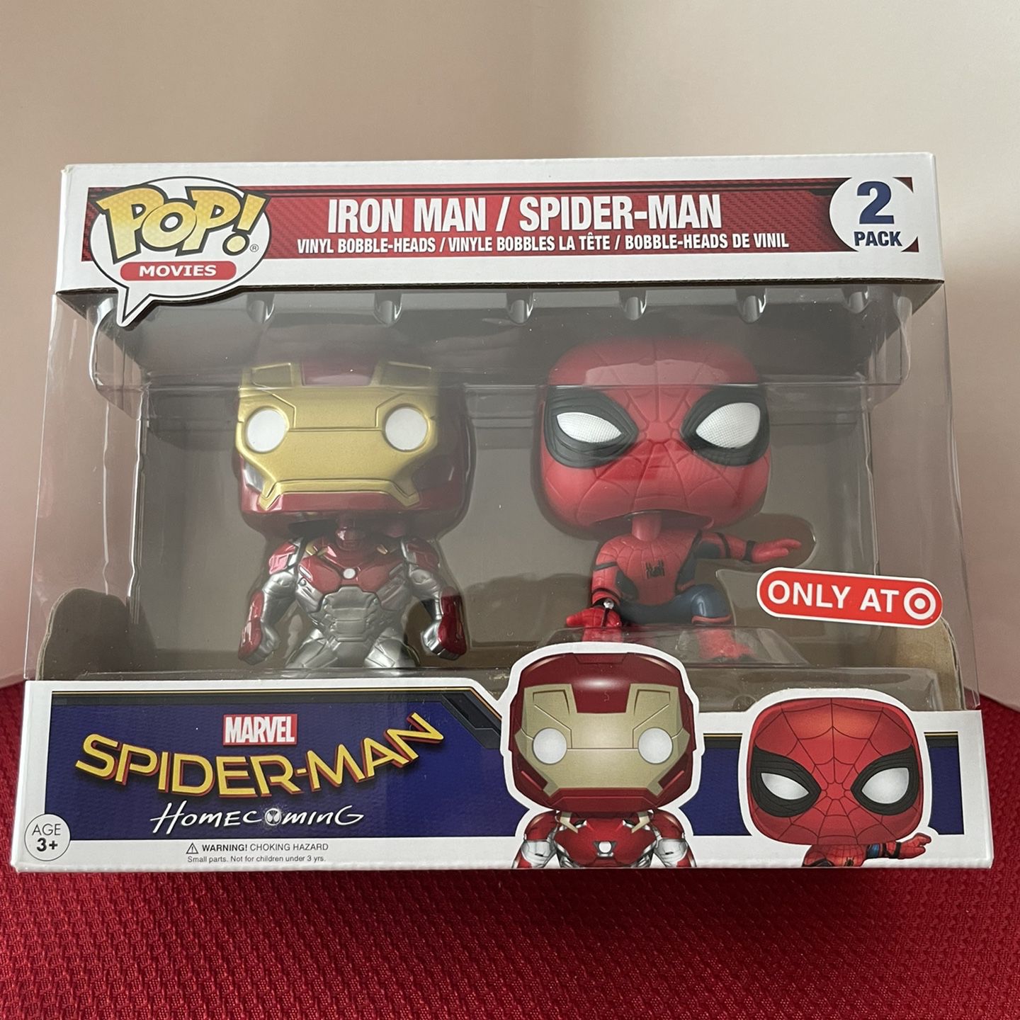 pensioen puberteit lichtgewicht Funko Pop Marvel Spider-Man Iron Man Homecoming 2-Pack Target Exclusive for  Sale in Las Vegas, NV - OfferUp