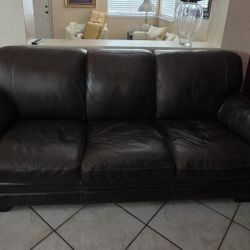 leather couch