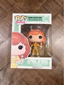 Funko Pop April O'Neil Figure TMNT #140 Teenage Mutant Ninja Turtles Discolored