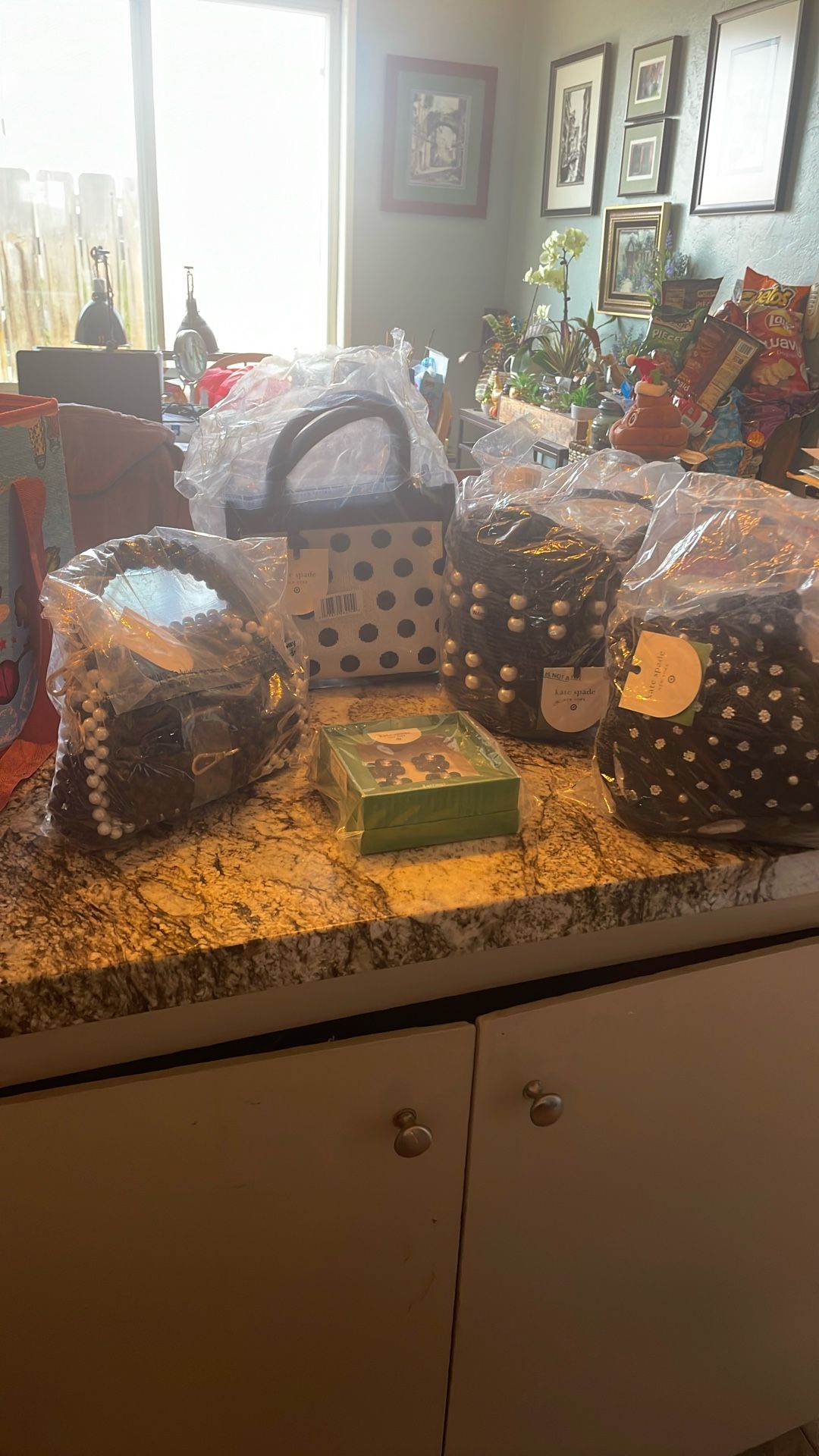 Kate Spade Handbags And Earrings