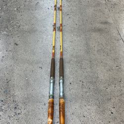 GLIEBE FIBERGLASS  BOAT FISHING ROD