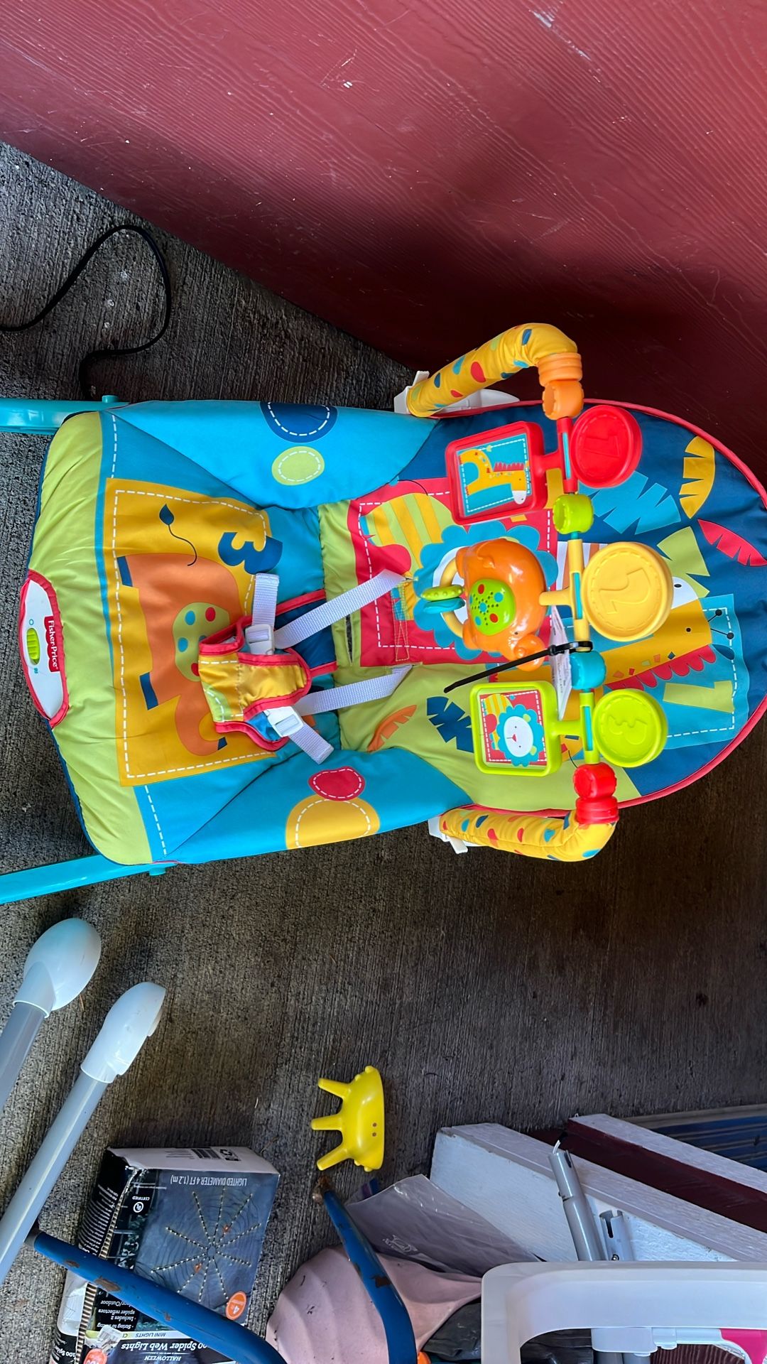 fisher price rocking chair with vibration