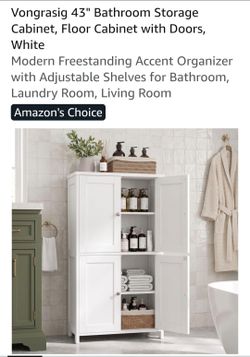 Bathroom storage cabinet