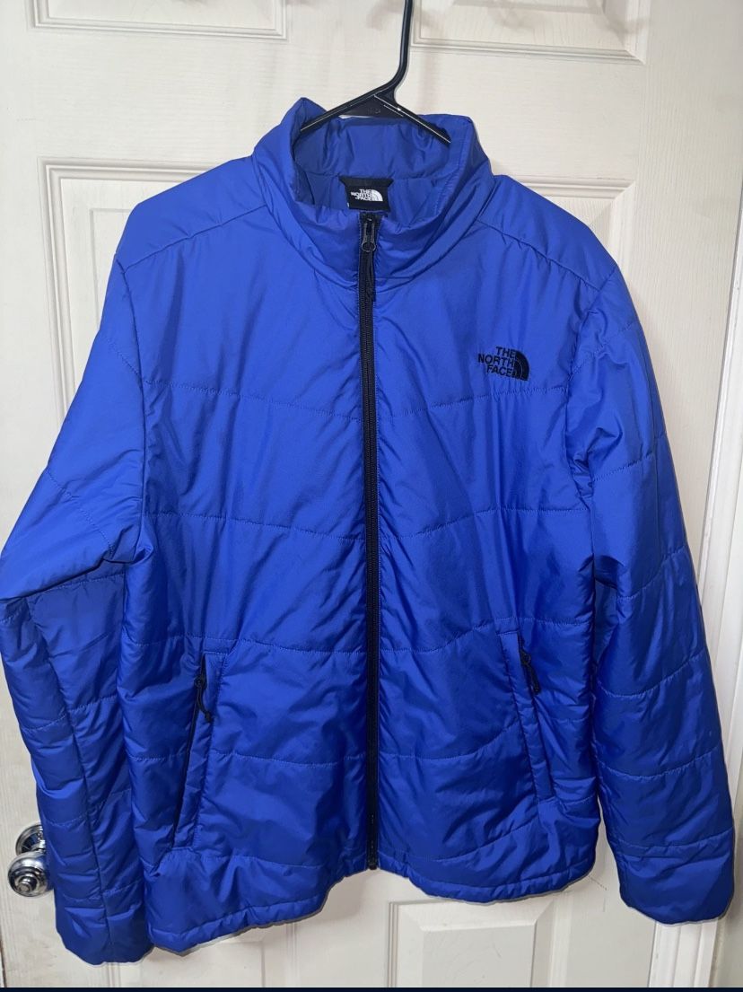 Royal Blue North Face Puffer Jacket Blue The North Face Men's
