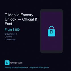 T-Mobile Unlock Service — All Phones ✅