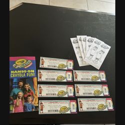 Just in time for the holidays, I have seven tickets for Crayola and