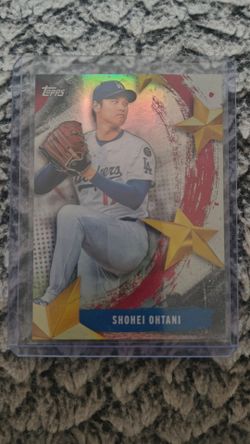 Shohei Ohtani Topps Holo Baseball Card