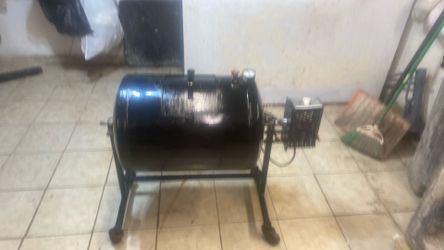 22 gal powder coated steel tanner with extra motor