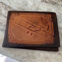 Leather Aviation Wallet