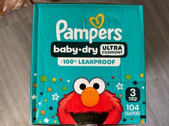 Pampers baby dry diapers - size 3