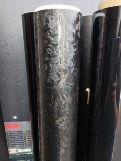 Satin forged vinyl wrap by yard