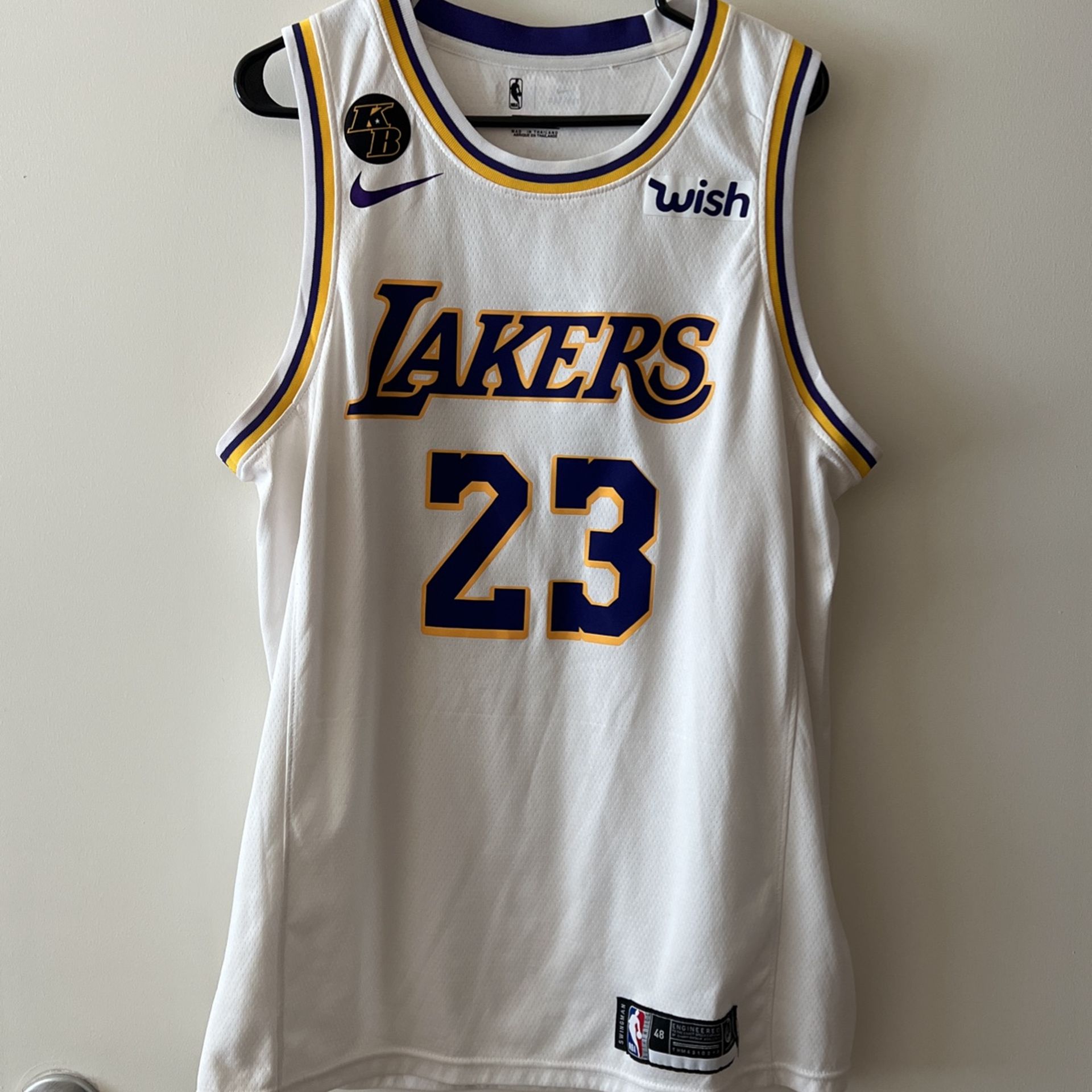 Nike Los Angeles Lakers LeBron James 2020 NBA Finals Swingman Jersey