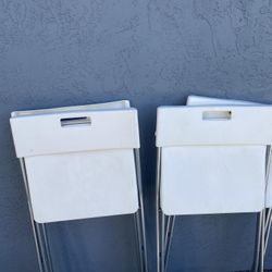 White Folding Chairs