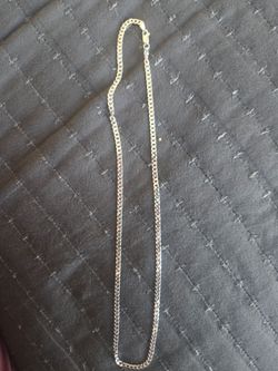 Sterling Silver 925 Cuban Chain 20"
