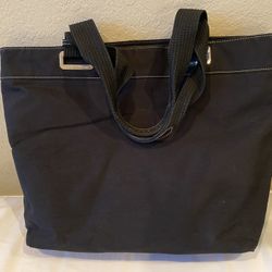 Kenneth Cole Reaction Black Canvas Tote