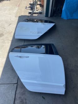 06-11 Honda Civic Doors in Taffeta White