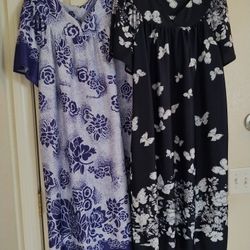 SUMMER READY!  HAWAIIAN MUUMUU / DRESS by Anthony Richards (Sz L) $8 each or 2/$15