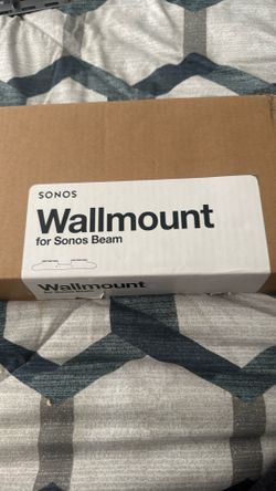 White SONOS Beam wall mount