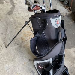 Golf Bag And Golf Clubs