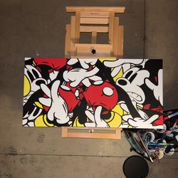 Mickey Mouse Painting