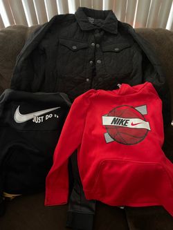 Children’s hoodies and jacket
